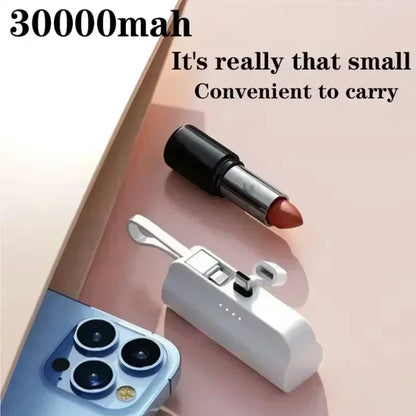 Trovea Portable Phone battery 2 in 1 USB C and APPLE Charger