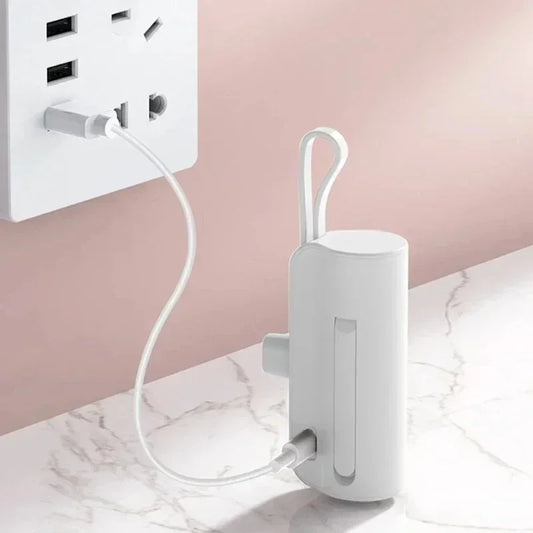 Trovea Portable Phone battery 2 in 1 USB C and APPLE Charger